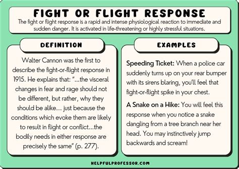 fight or flight word hike